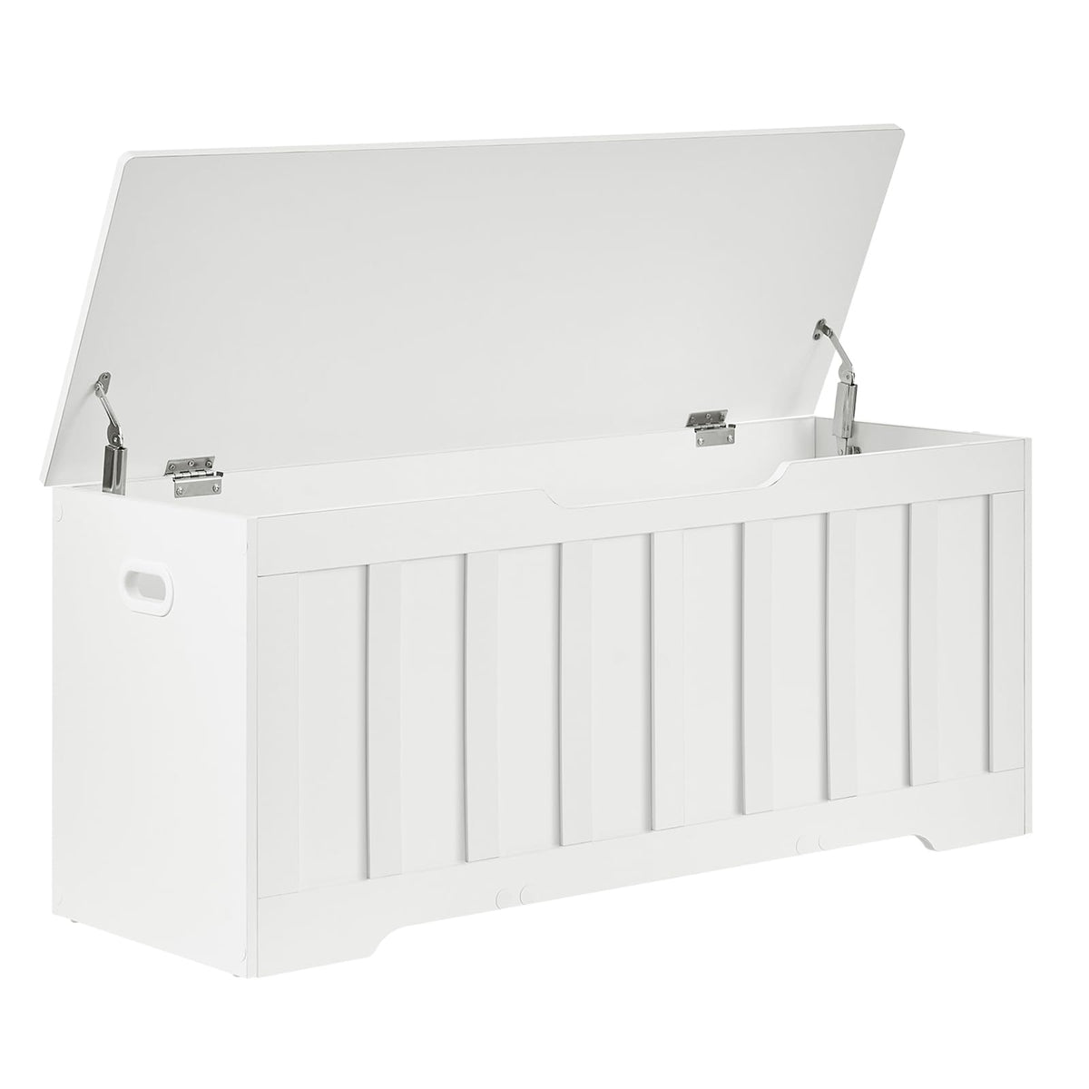 VANKILEY 47.2" Storage Chest Extra Large, Storage Bench(Black)