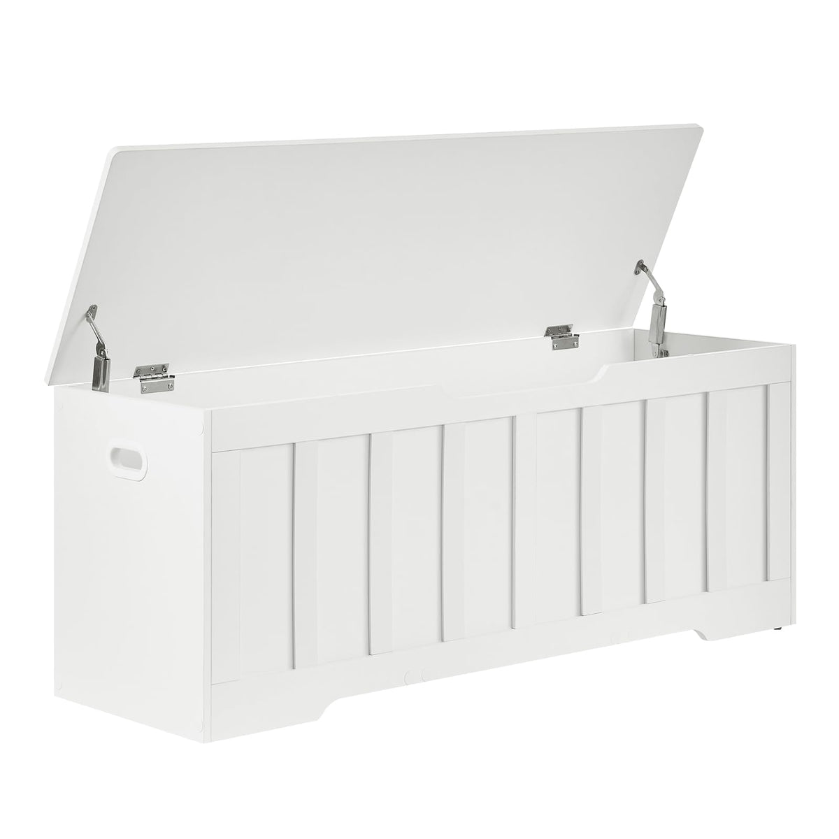 VANKILEY 47.2" Storage Chest Extra Large, Storage Bench(Black)