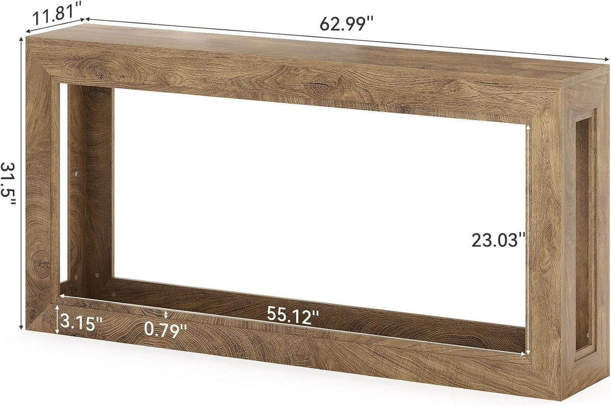 LITTLE TREE 63" Console Tables, Long Entryway Table, Modern Sofa Tables