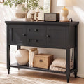 Unikito 41.7" Console Table with Outlets, Farmhouse Entryway Table