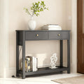 Gizoon Console Table with Outlets,