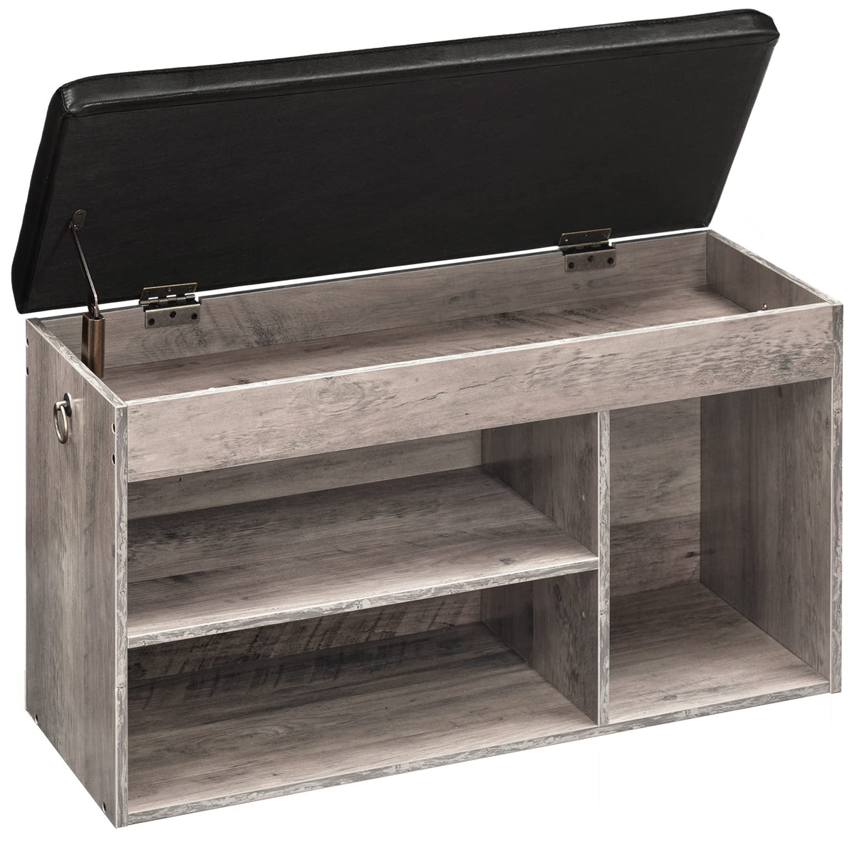 HOOBRO Shoe Storage Bench with Cushion, 32.3" Entryway Bench