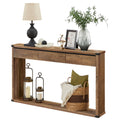 VASAGLE 63" Console Table with 3 Drawers, Entryway Table, Bottom Shelf