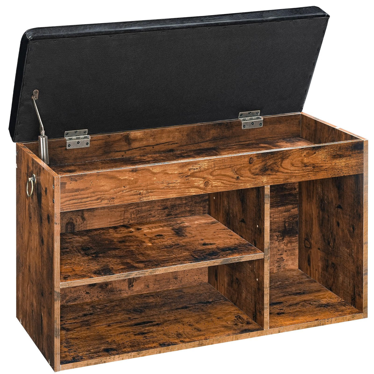 HOOBRO Shoe Storage Bench with Cushion, 32.3" Entryway Bench