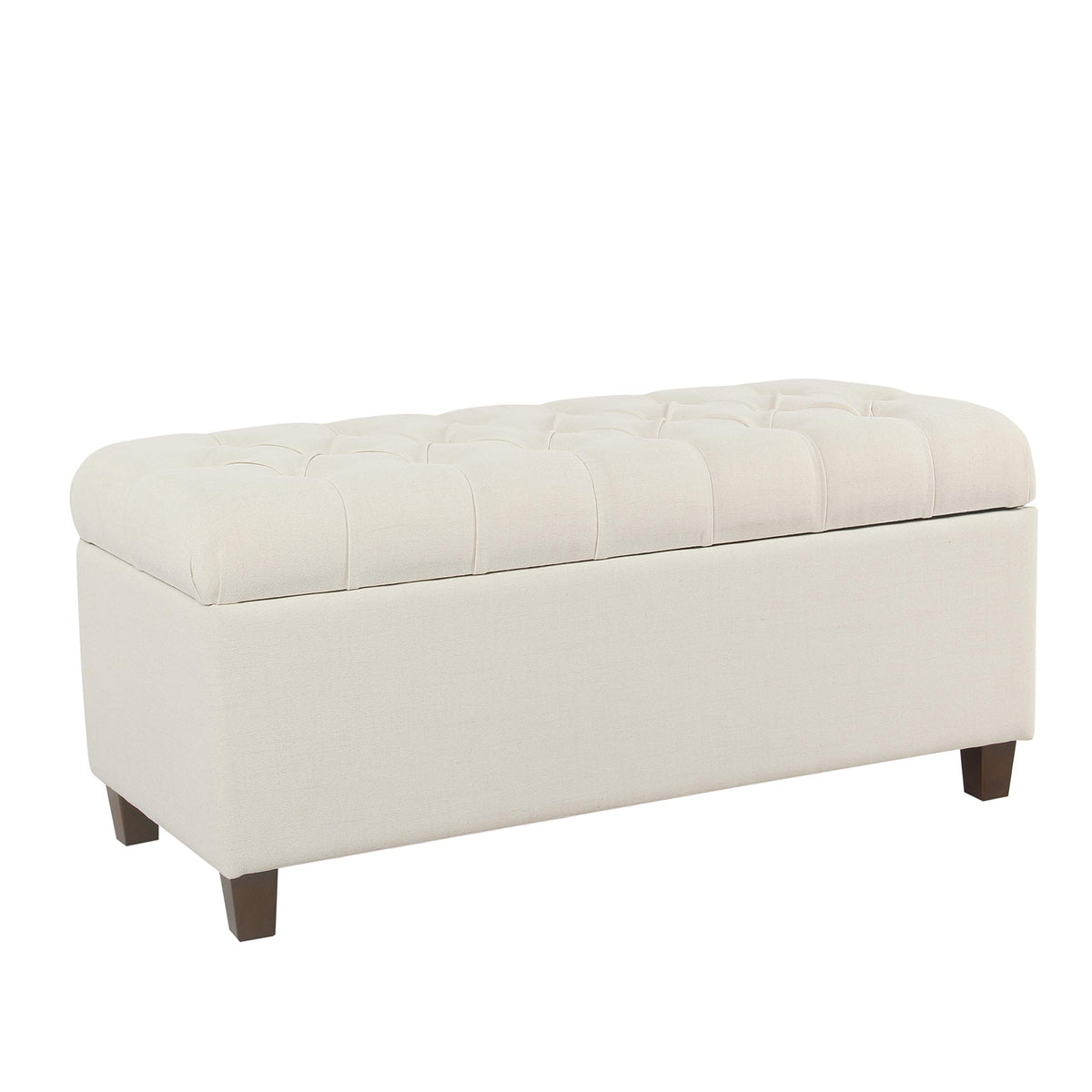 HomePop 36" Decorative Storage Bench - Antiqued Blue