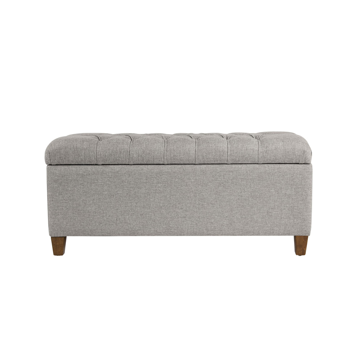 HomePop 36" Decorative Storage Bench - Antiqued Blue
