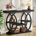Tribesigns 39.4" Console Table, 4-Tier Sofa Table, Accent Tables, Grey