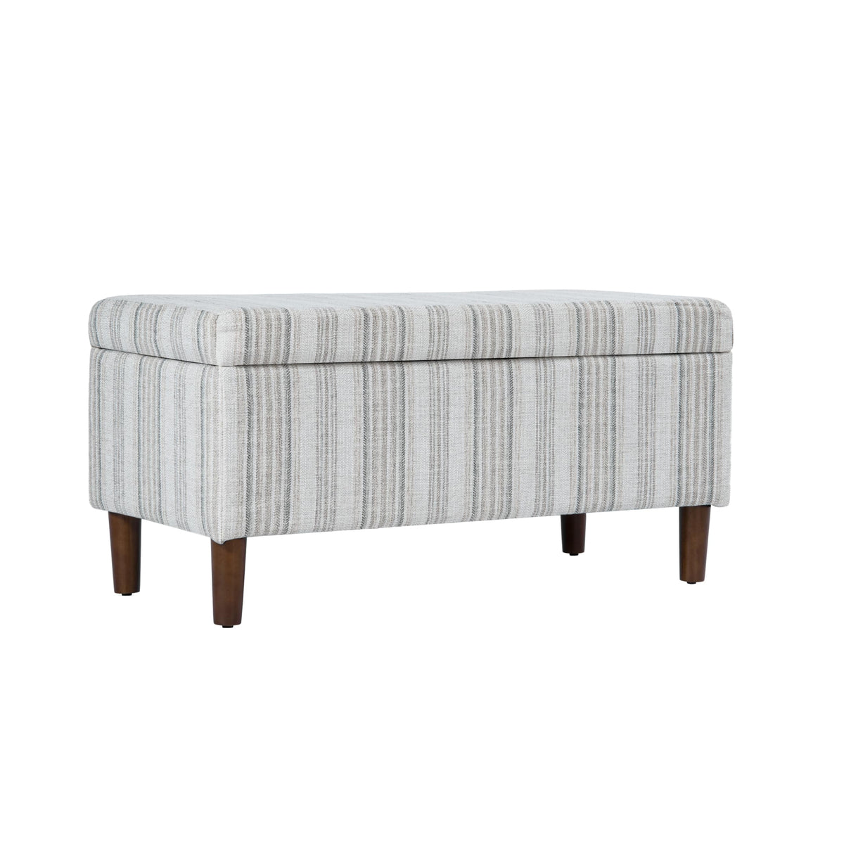 HomePop 36" Decorative Storage Bench - Antiqued Blue