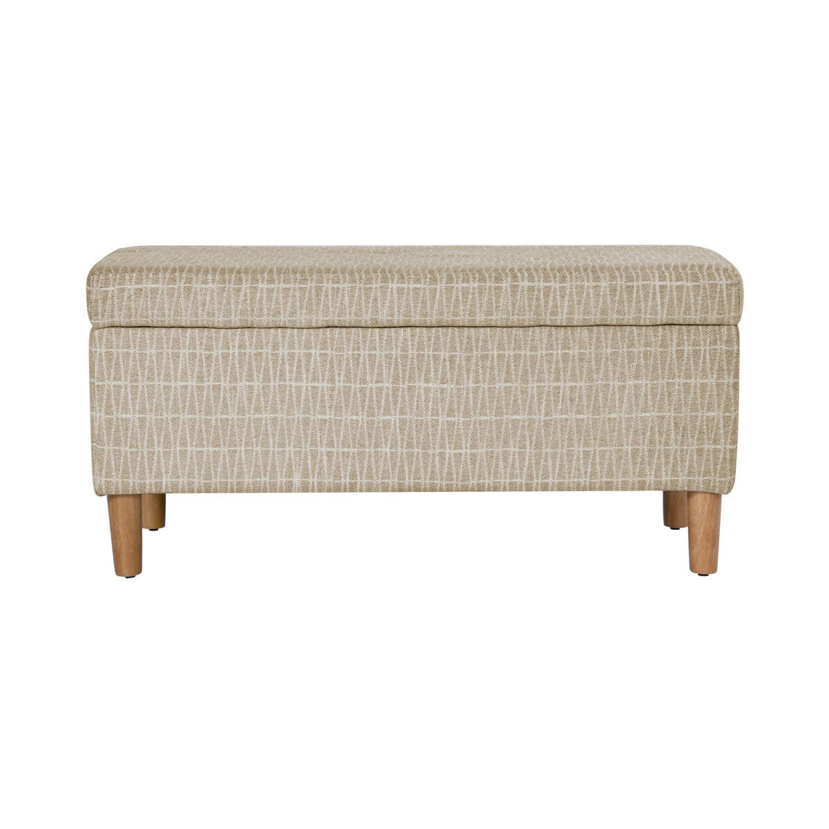 HomePop 36" Decorative Storage Bench - Antiqued Blue