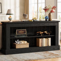 Tribesigns 63" Console Table, 3-Tier Entryway Table with Storage Shelves